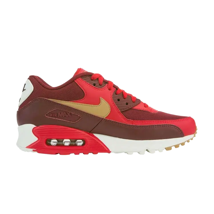 

Кроссовки Nike Air Max 90 Essential 'Game Red', красный, Красный;коричневый