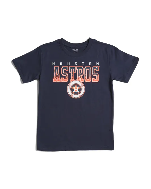 

Футболка для больших мальчиков Mlb Houston Astros, цвет Multicolor