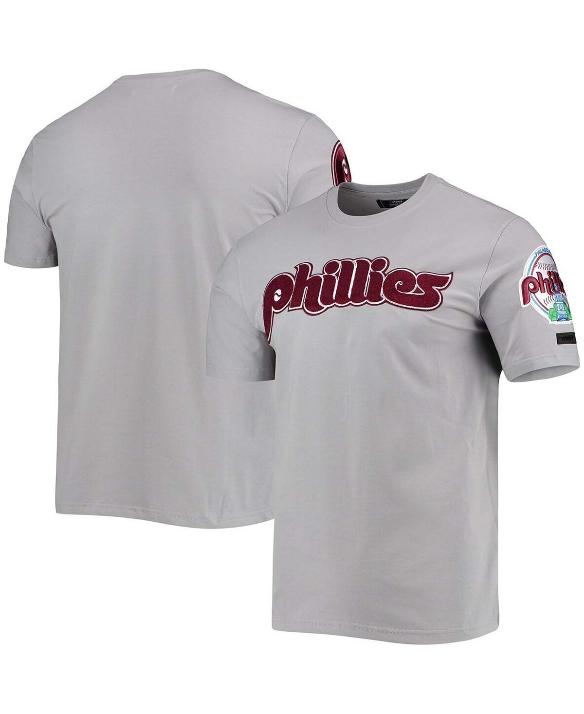 

Мужская серая футболка с логотипом Philadelphia Phillies Team Pro Standard, Серый
