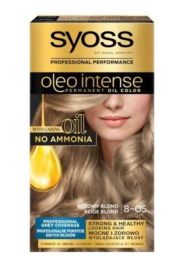 Syoss Oleo Intense 8-05 краска для волос, 1 шт.