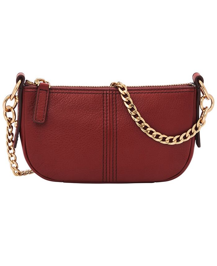 

Миниатюрная сумка через плечо Jolie Baguette Fossil, красный