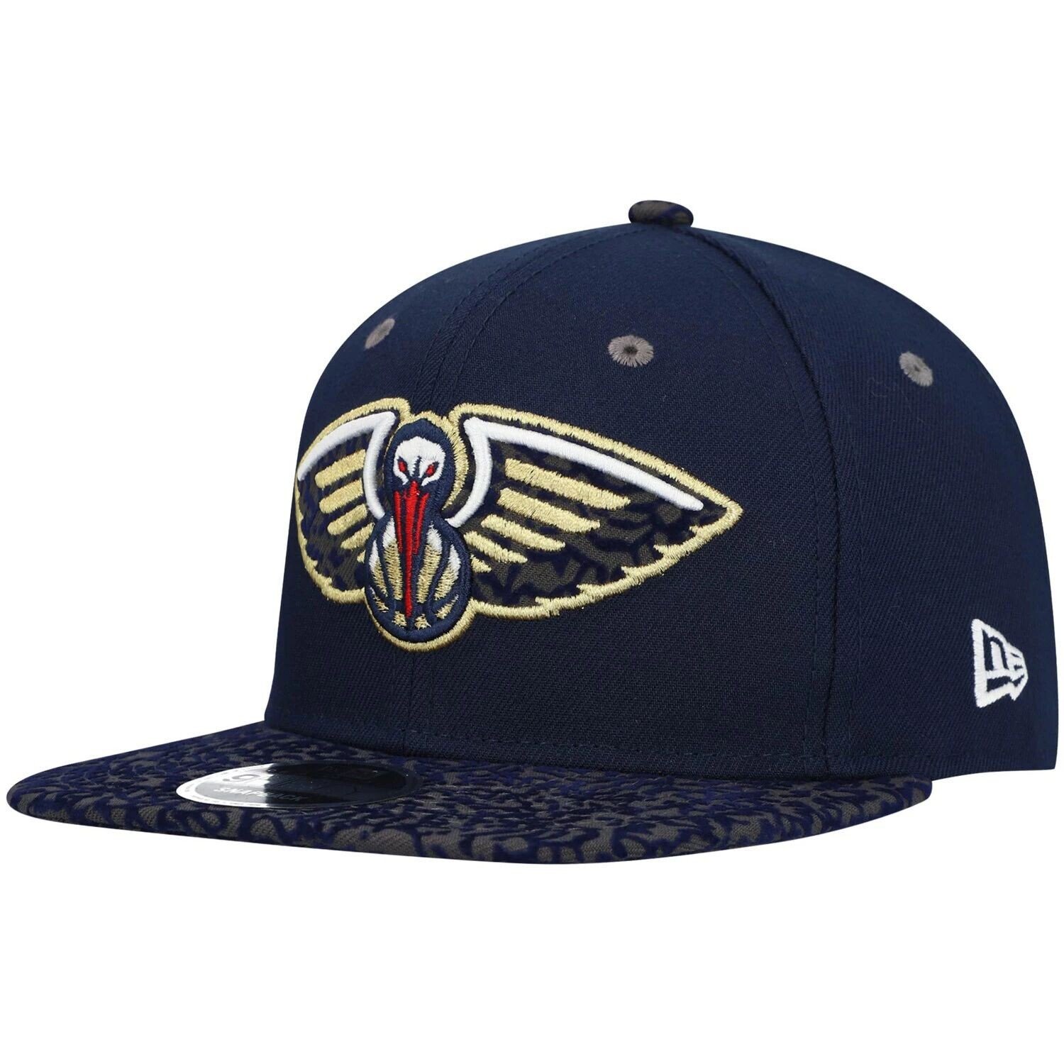 

Мужская темно-серая кепка New Era New Orleans Pelicans '90s 9FIFTY Snapback