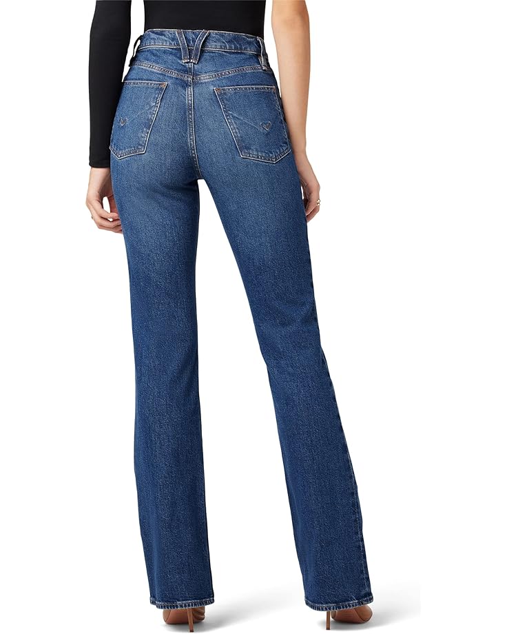 цена Джинсы Hudson Jeans Faye Ultra High-Rise Flare in Luminous, цвет Luminous