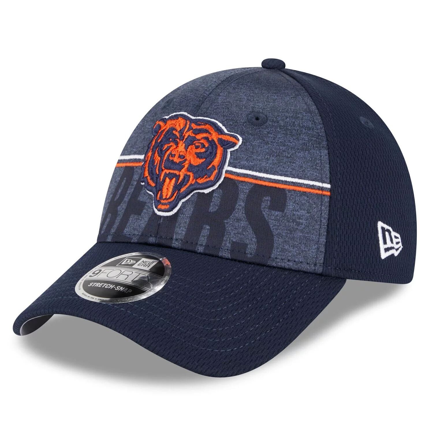 

Мужская регулируемая кепка New Era Navy Chicago Bears 2023 с основным логотипом тренировочного лагеря НФЛ 9FORTY