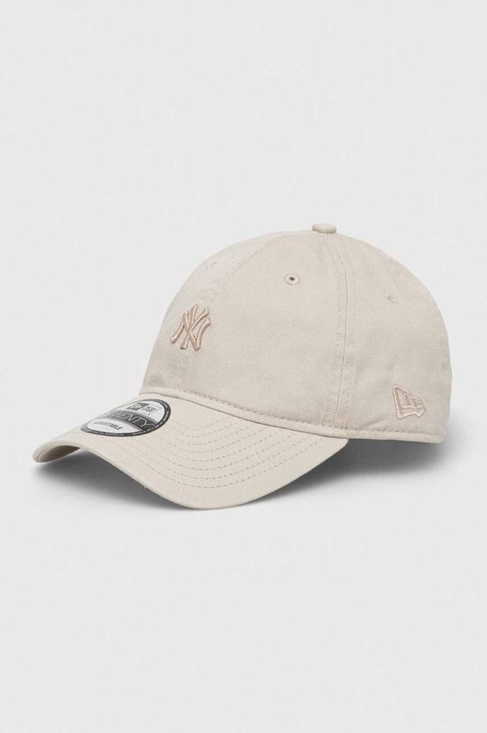 

Бейсболка из хлопка New Era, серый