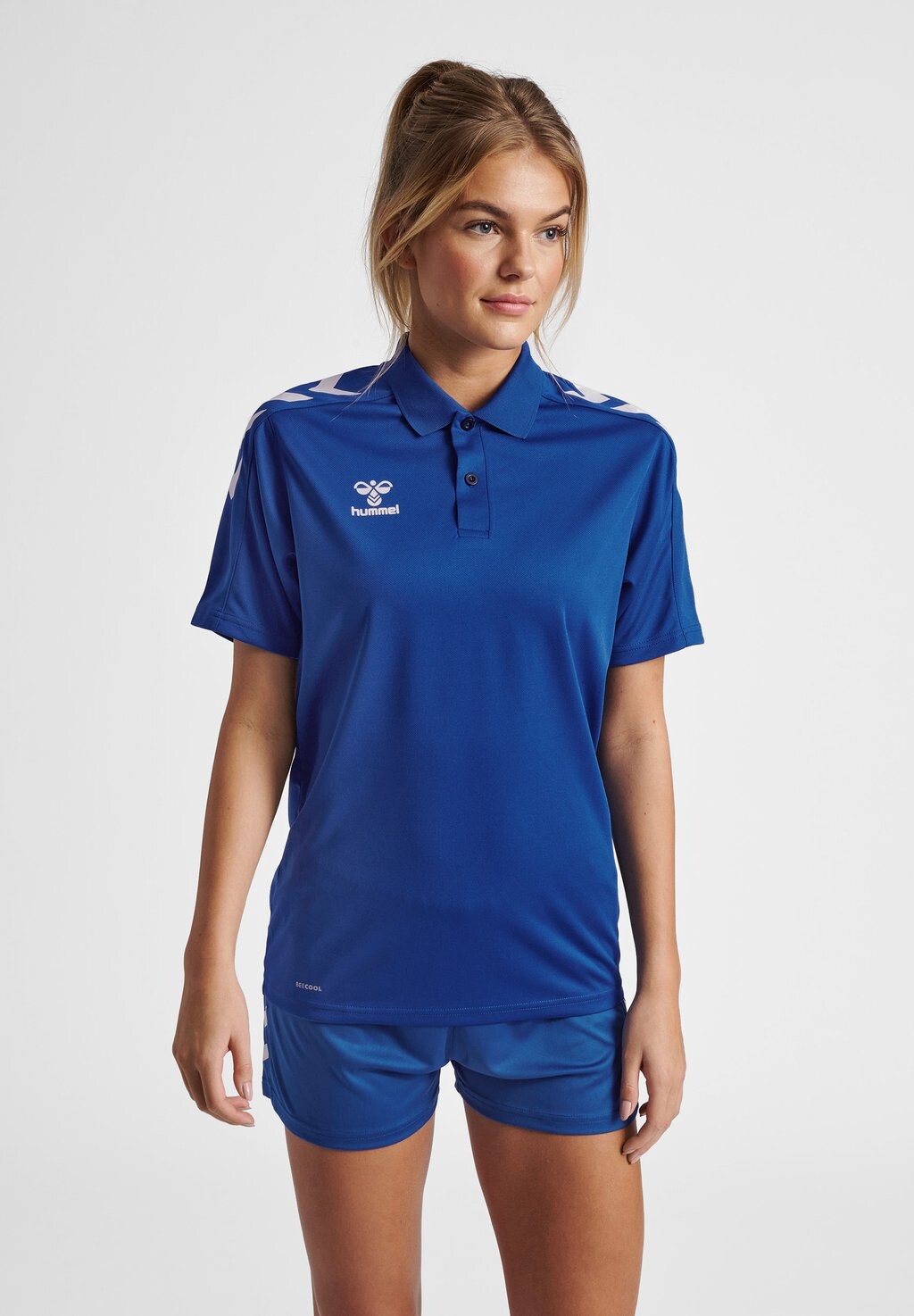 

Рубашка поло Hummel, бирюзовый