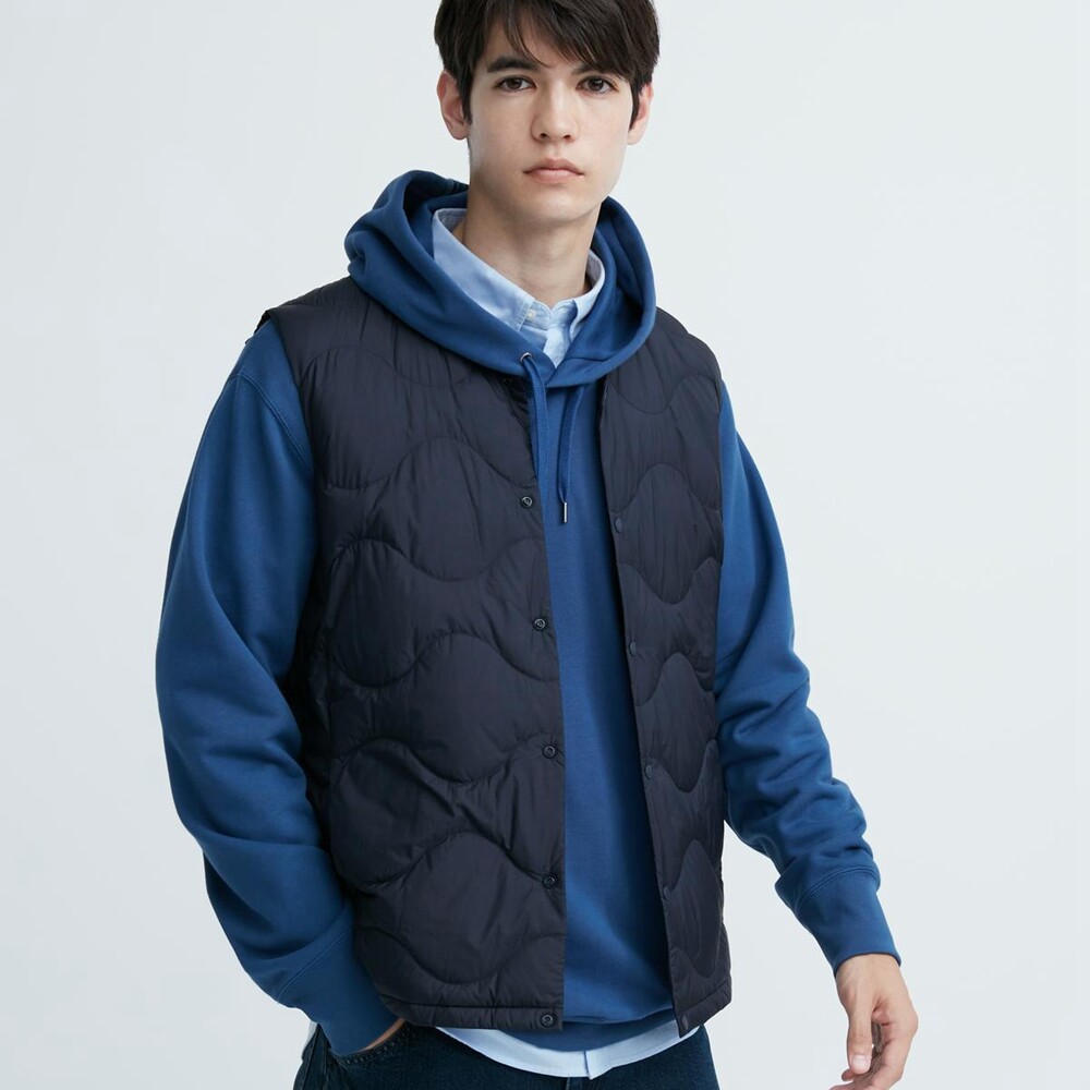 

Жилет Uniqlo легкий пуховой премиум-класса, темно-синий