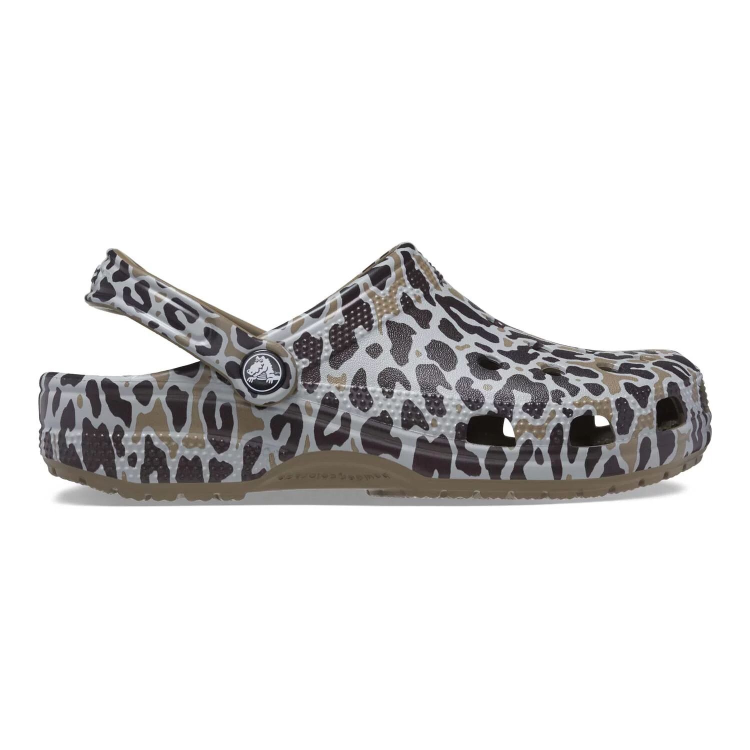 

Классические женские сабо Crocs с животным принтом Crocs