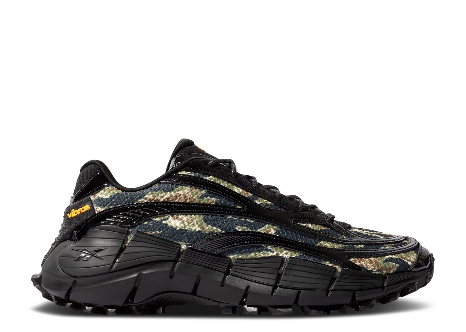 

Кроссовки Reebok Maharishi X Zig Kinetica 2.5 'Tiger Camo', черный