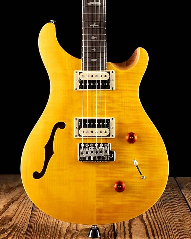 

Электрогитара PRS SE Custom 22 Semi-Hollow - Santana Yellow - Free Shipping
