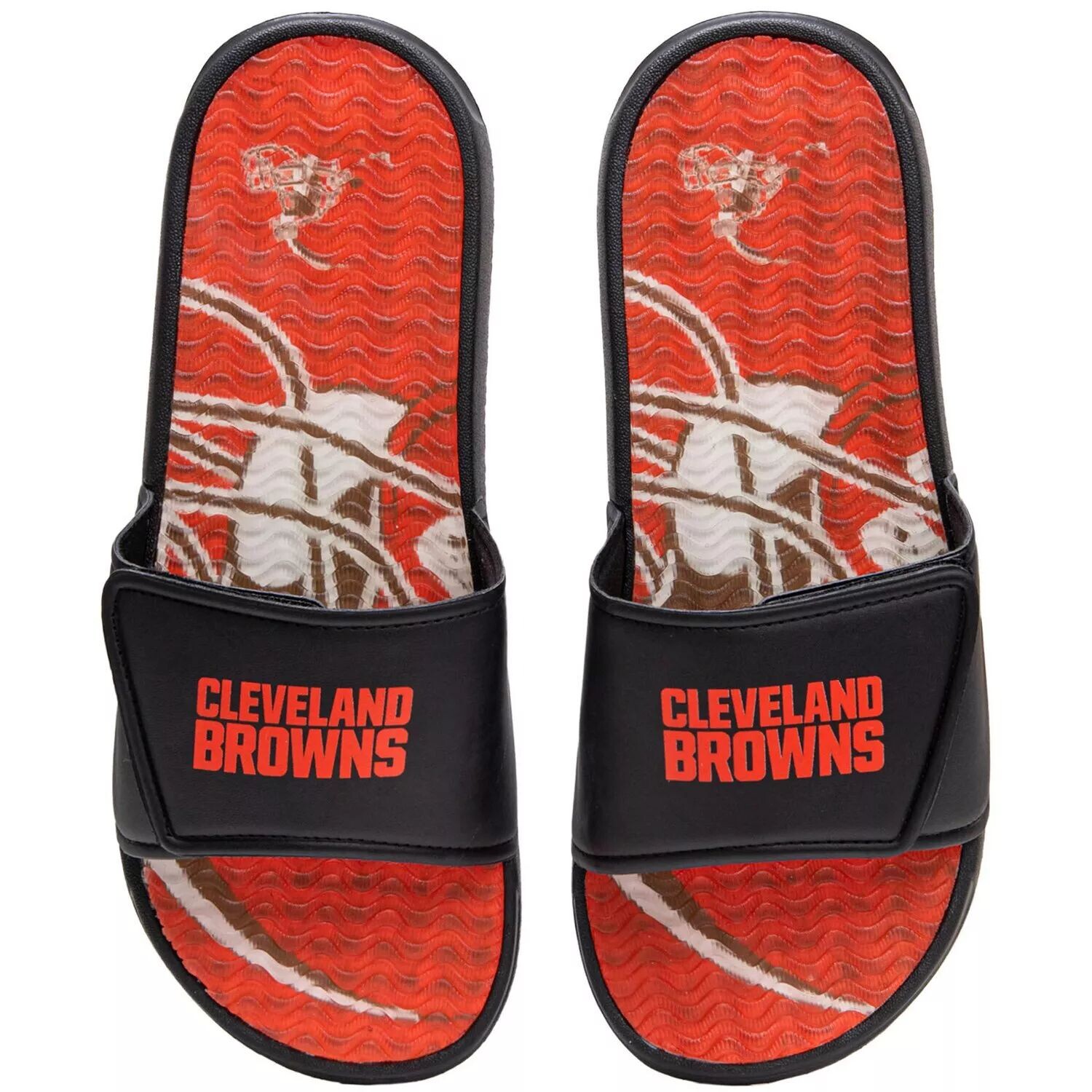 

Молодежные гелевые шлепанцы FOCO Cleveland Browns Unbranded