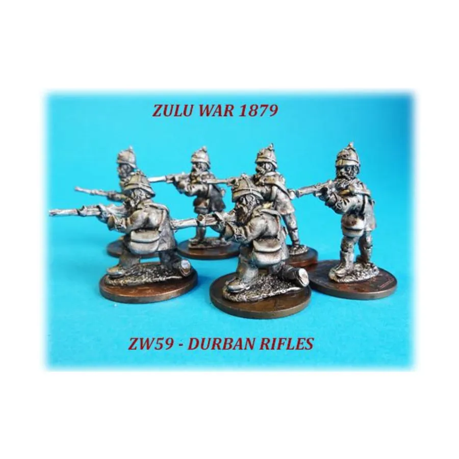 

Спешенные винтовки Дурбана, Zulu War 1897 - Natal Natives (28mm)