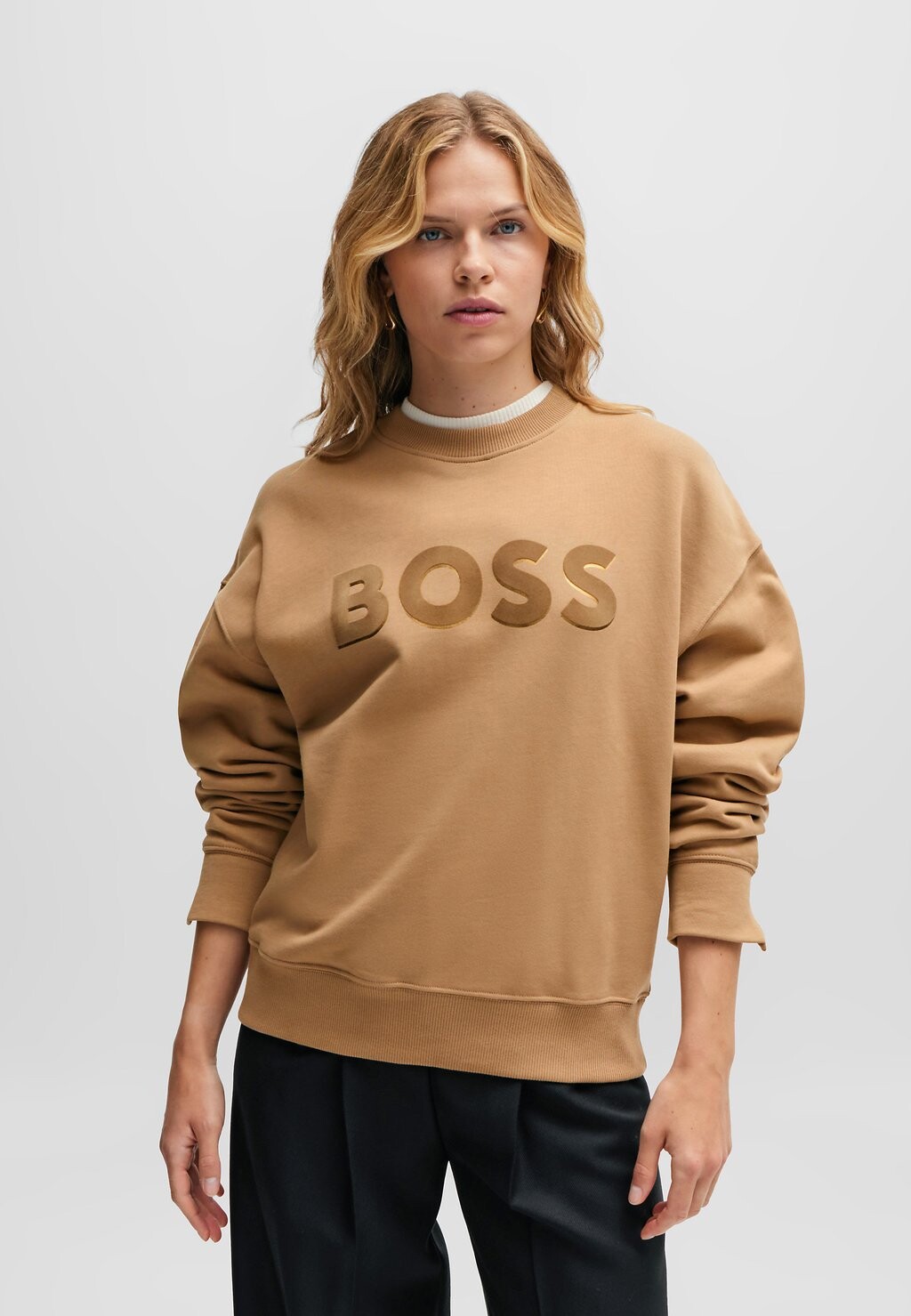 Толстовка ECONA BOSS, цвет medium beige