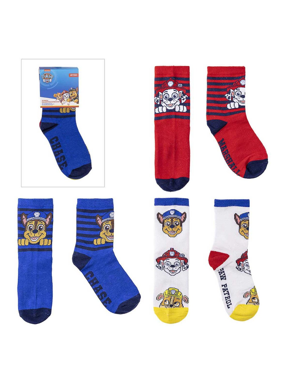 

Носки Cerda PAW PATROL, разноцветный