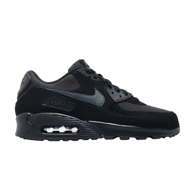 

Кроссовки Nike Air Max 90 Essential 'Black', черный