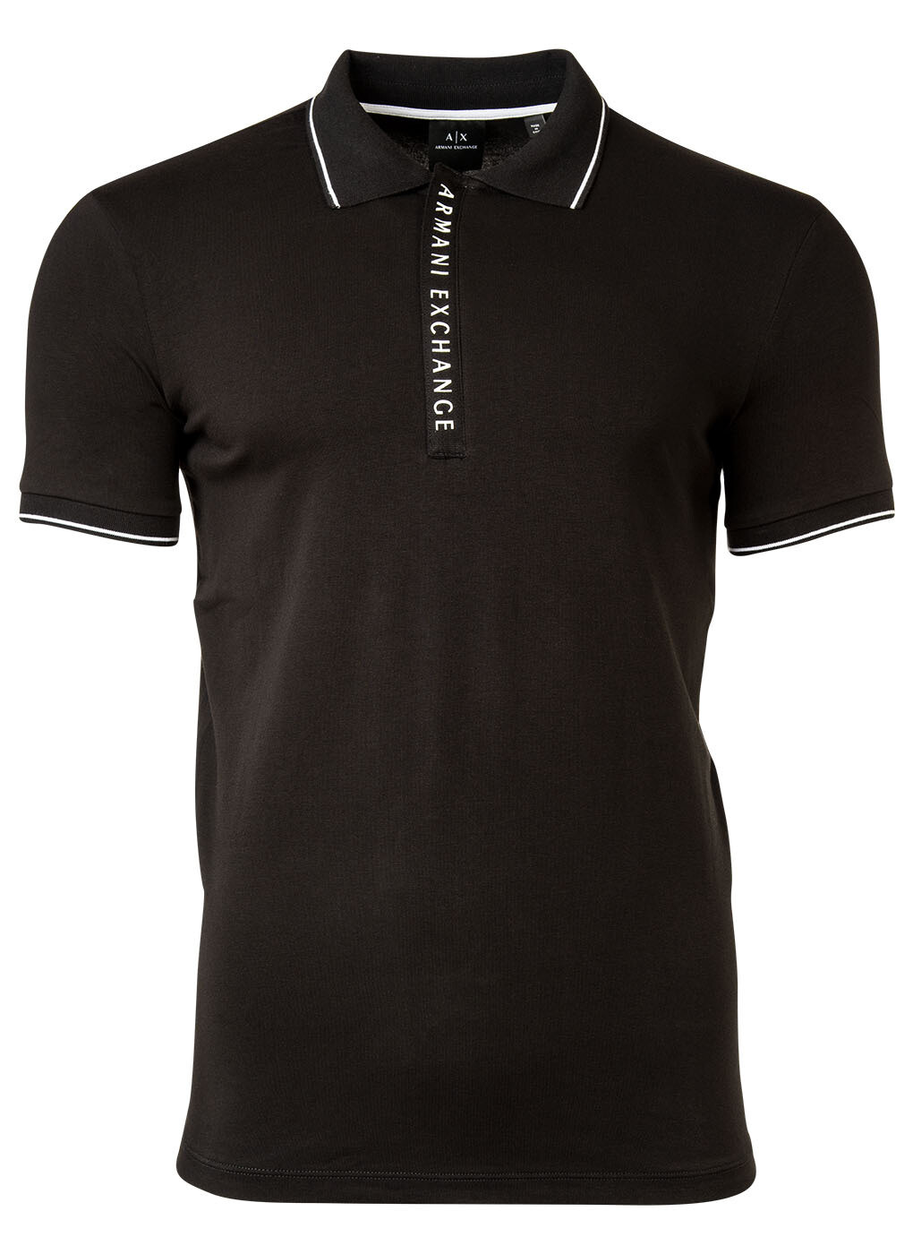 

Поло Armani Exchange, черный
