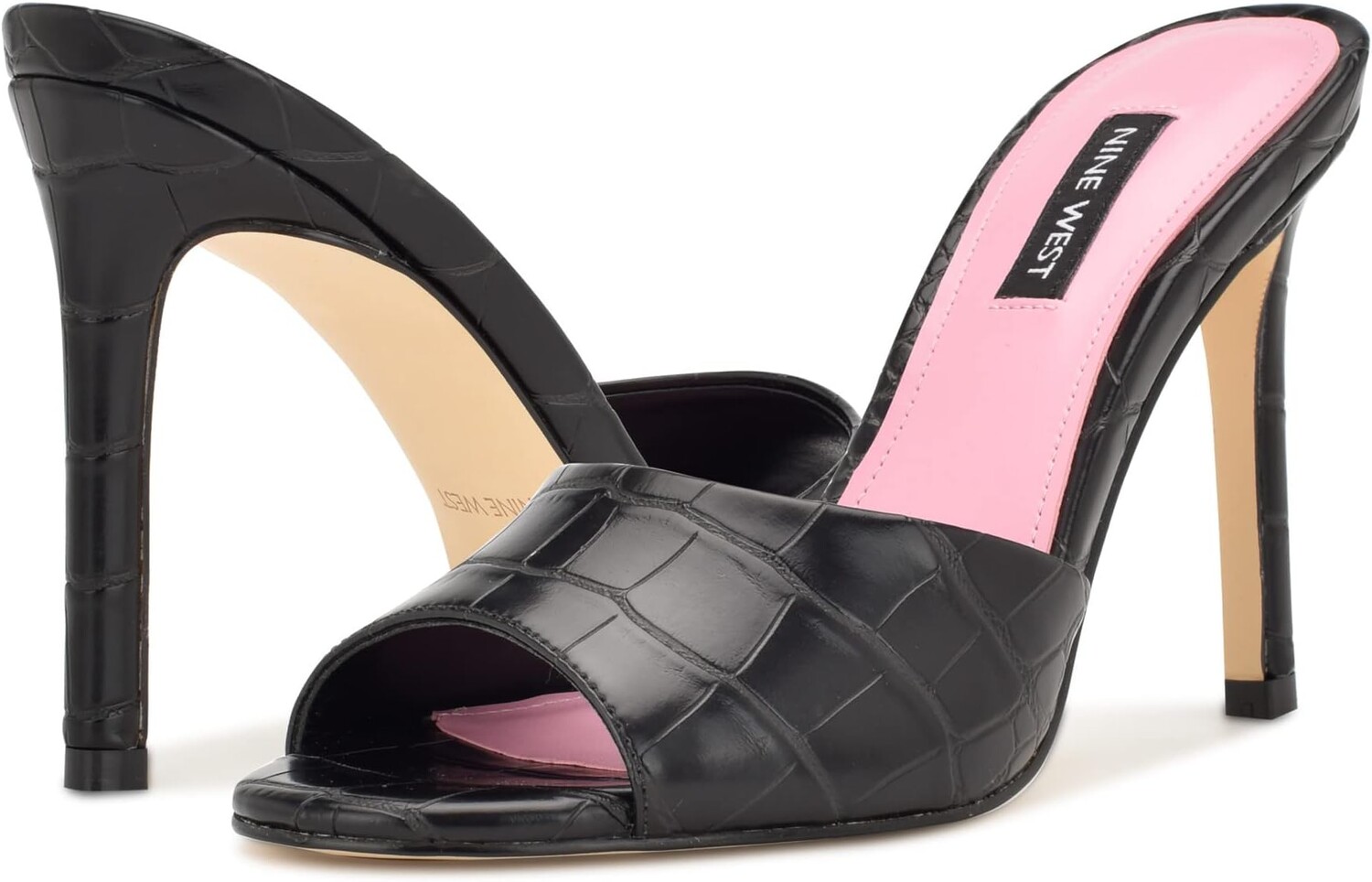 

Босоножки Fassi 3 Nine West, цвет Black Crocodile