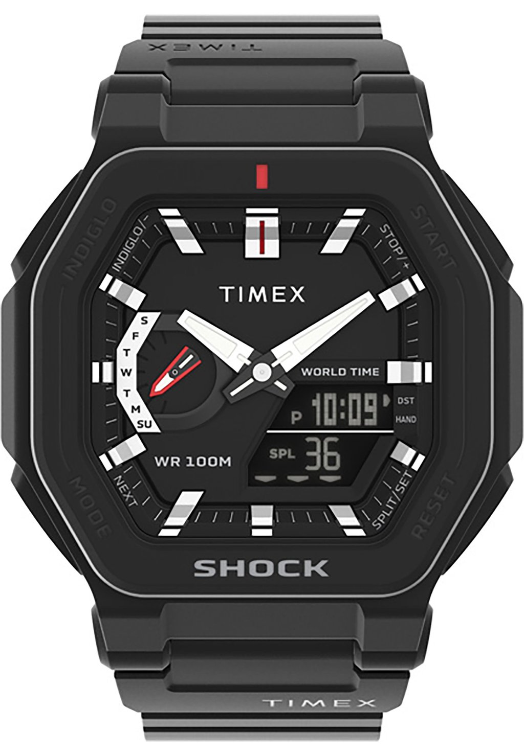 Хронограф COMMAND Timex, цвет black