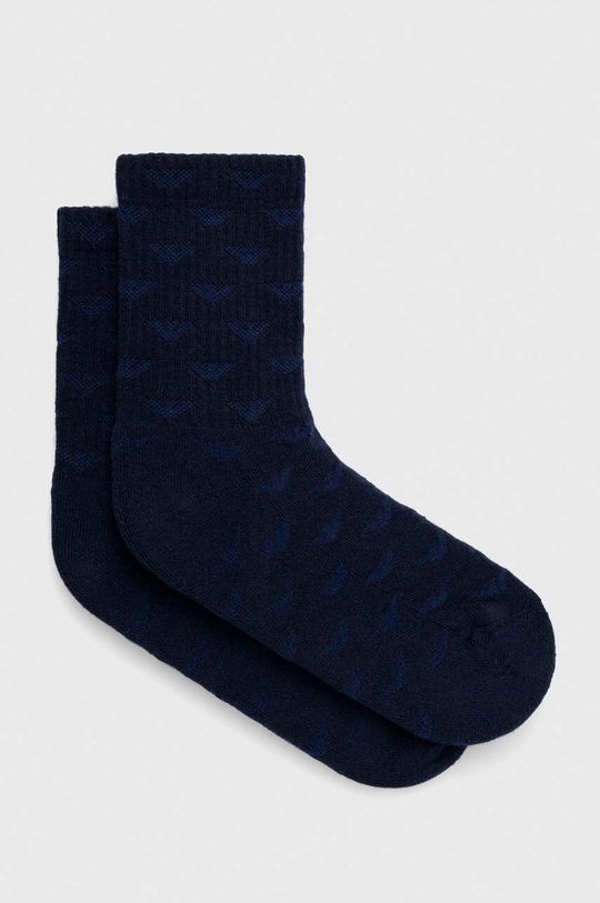 Носки Emporio Armani, темно-синий