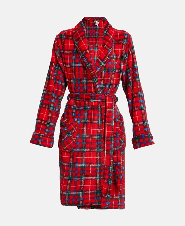 

Банный халат Lauren Ralph Lauren, красный