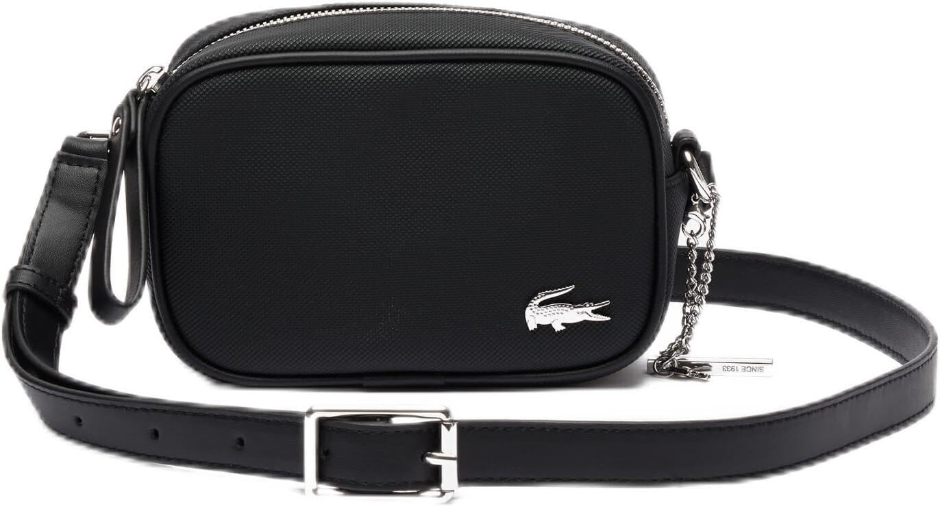 

Женская сумка-кроссовер Lacoste Extra Small, черная, One