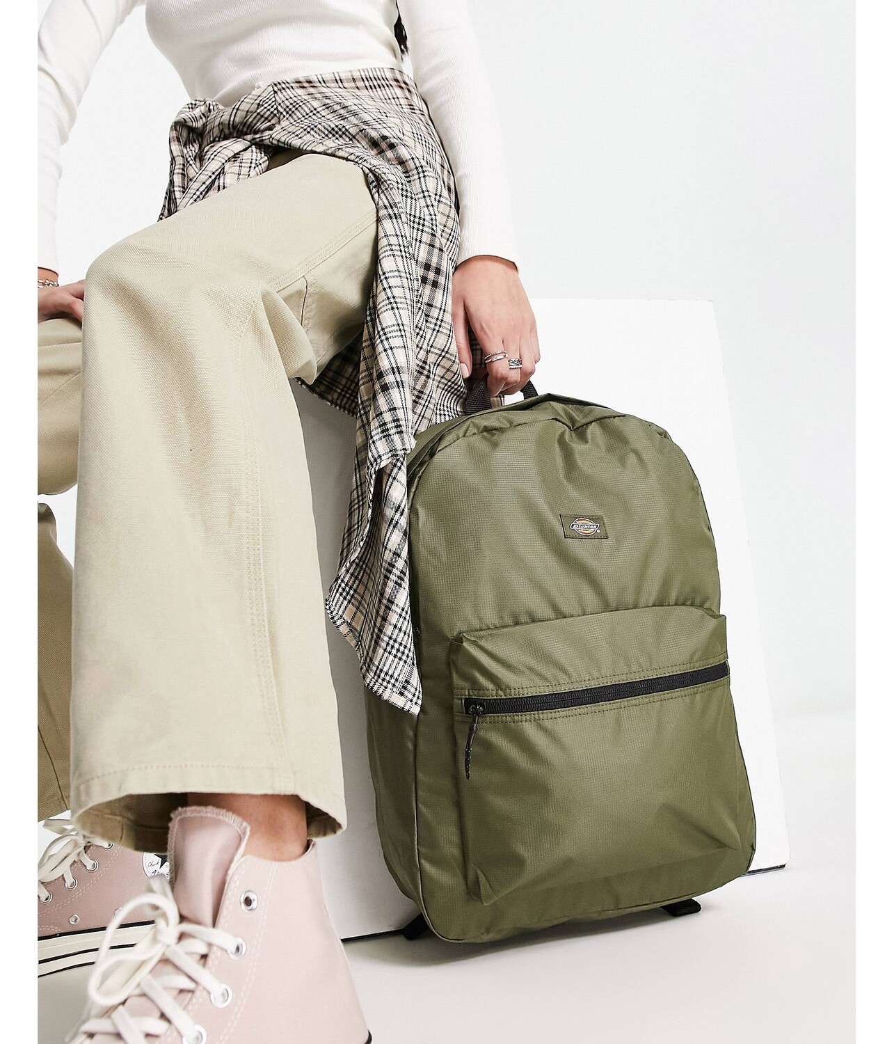 

Зеленый рюкзак Dickies из цыпленка