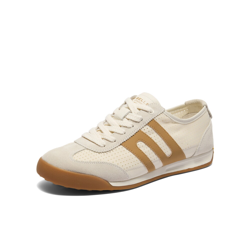 

Кроссовки BELLE Skateboarding Shoes Men Low-top, бежевый