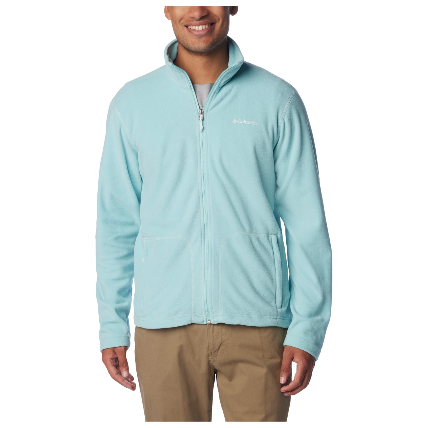 Флисовая жилетка Columbia Fast Trek Light Full Zip Fleece, цвет Canteen толстовка мужская columbia trek full zip hoodie черный
