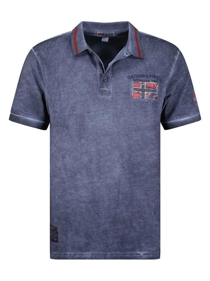 

Поло Geographical Norway, темно-синий