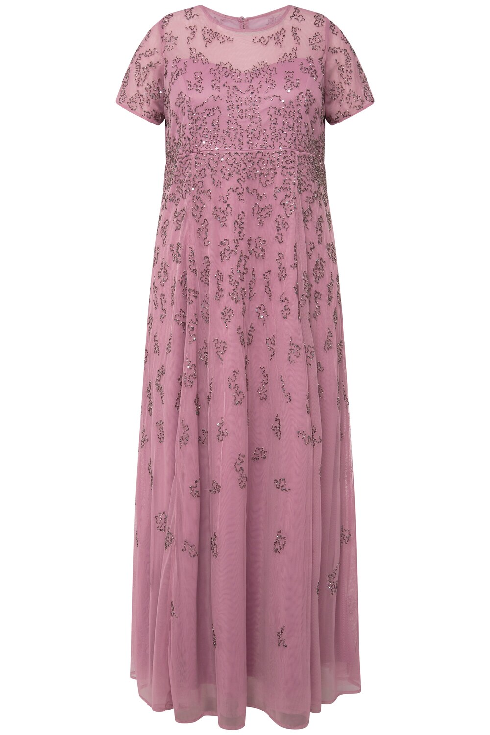 Платье Ulla Popken, темно-розовый платье ulla popken темно серый