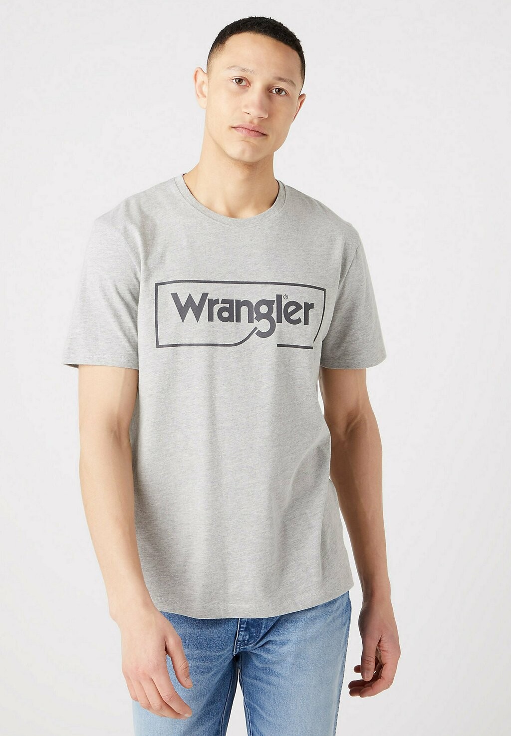 

Футболка с принтом Wrangler, серый