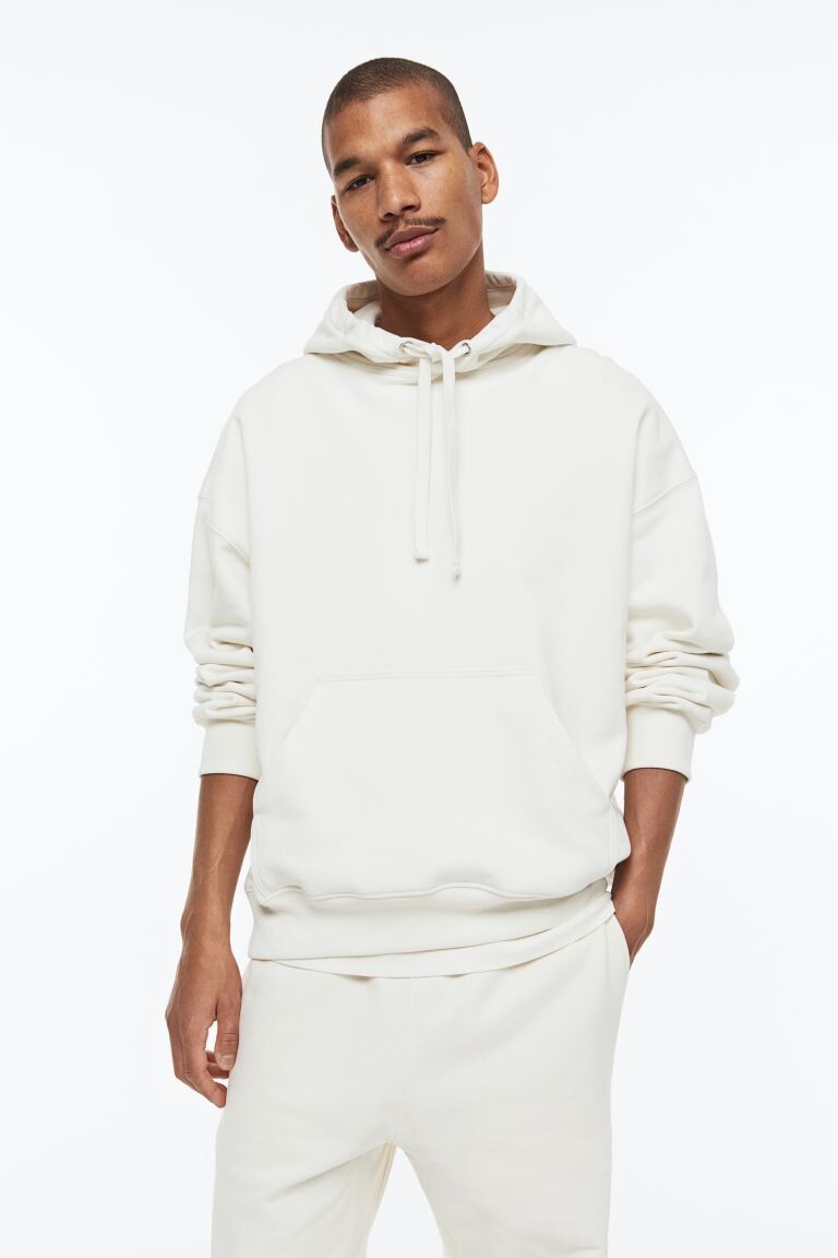 

Хлопковая толстовка оверсайз H&M