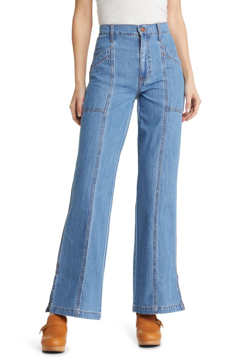 

Свободные расклешенные джинсы MADEWELL