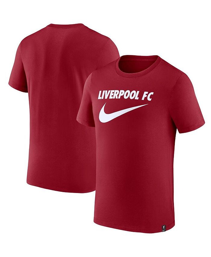 

Мужская красная футболка с галочкой Liverpool Nike, красный