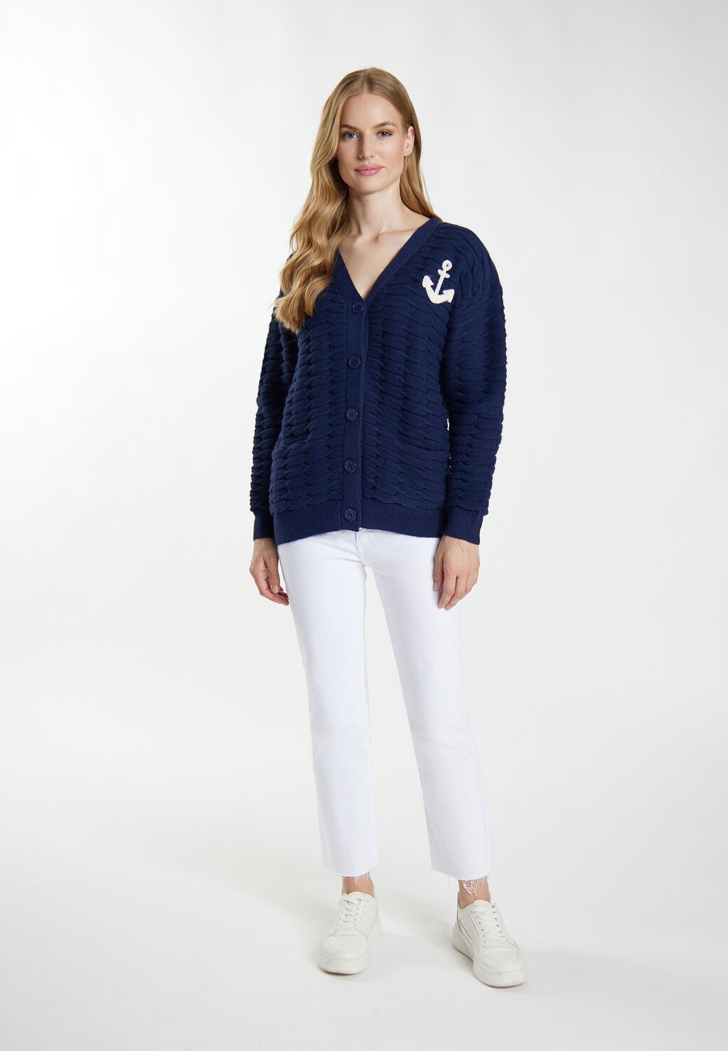 

Кардиган GRASSLAND DreiMaster, цвет Mottled Dark Blue