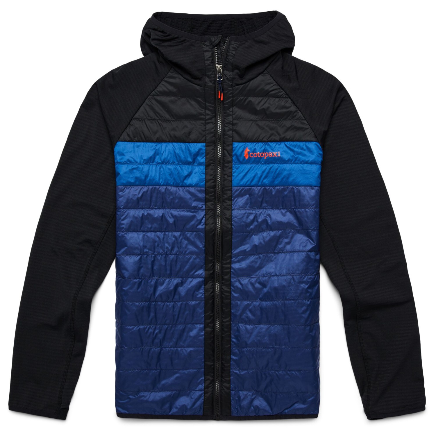 цена Куртка из синтетического волокна Cotopaxi Capa Hybrid Insulated Hooded, цвет Black/Maritime