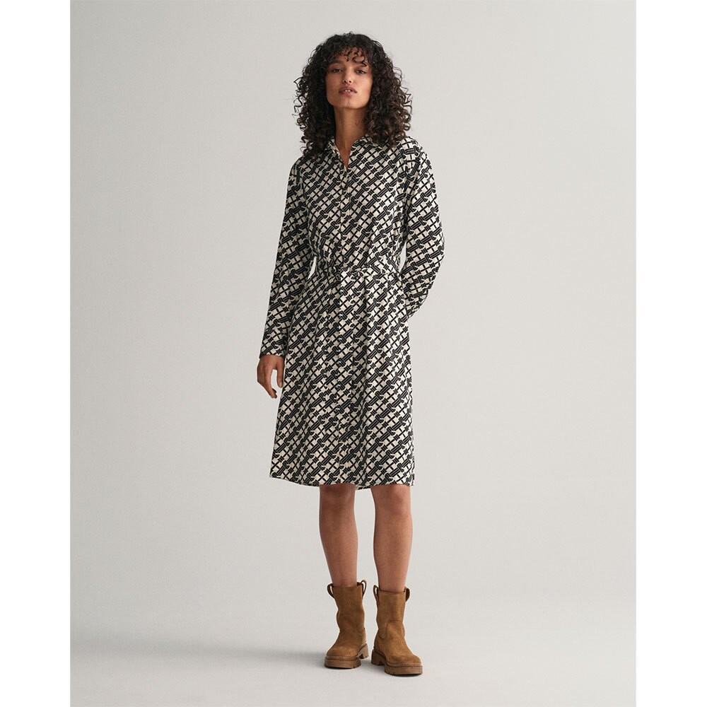 

Платье Gant Pattern Midi, разноцветный