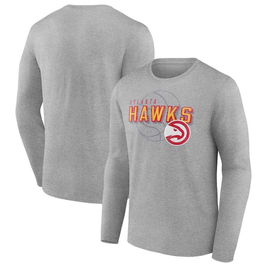 

Футболка с длинным рукавом Fanatics Branded Atlanta Hawks