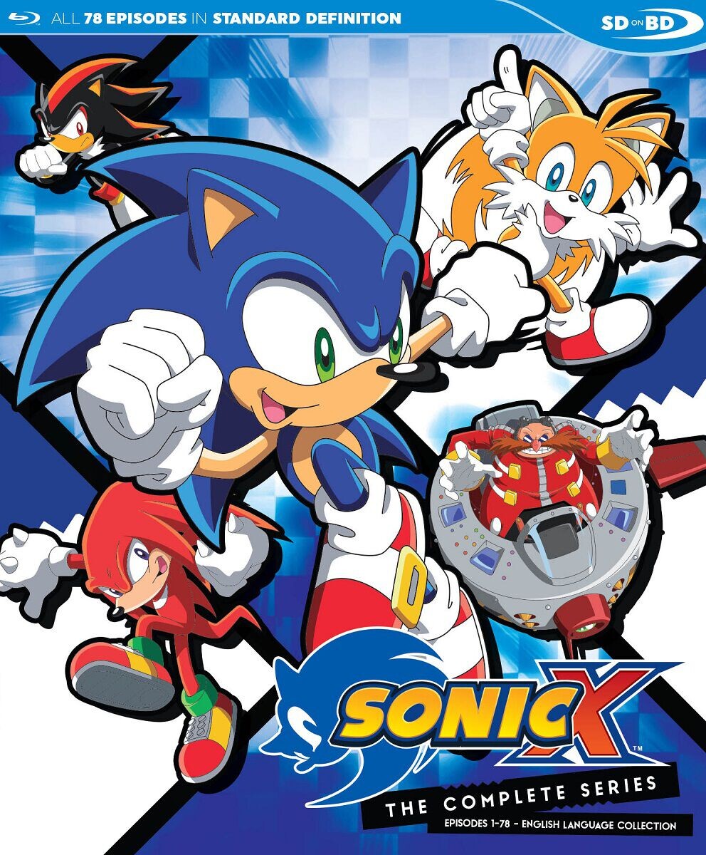 

Blu-Ray диск Sonic X Complete Series (English Language) Blu-ray