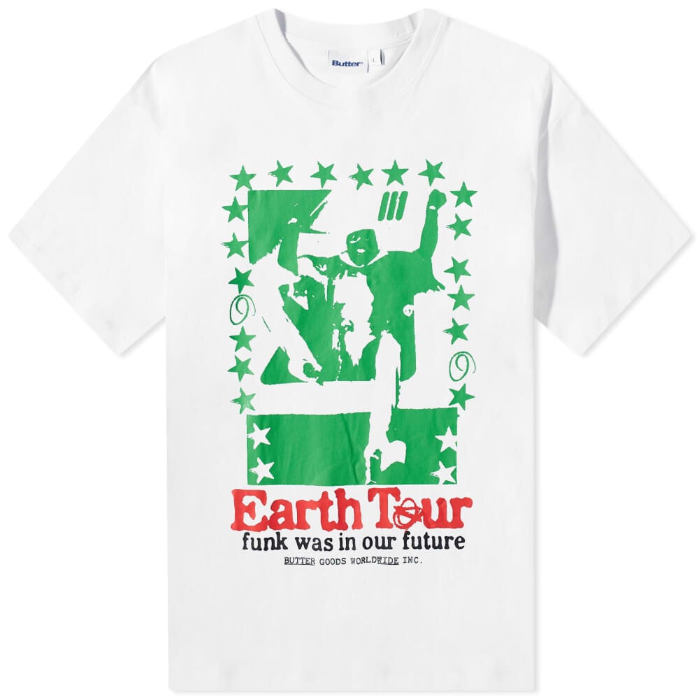 

Футболка Butter Goods Earth Tour, белый