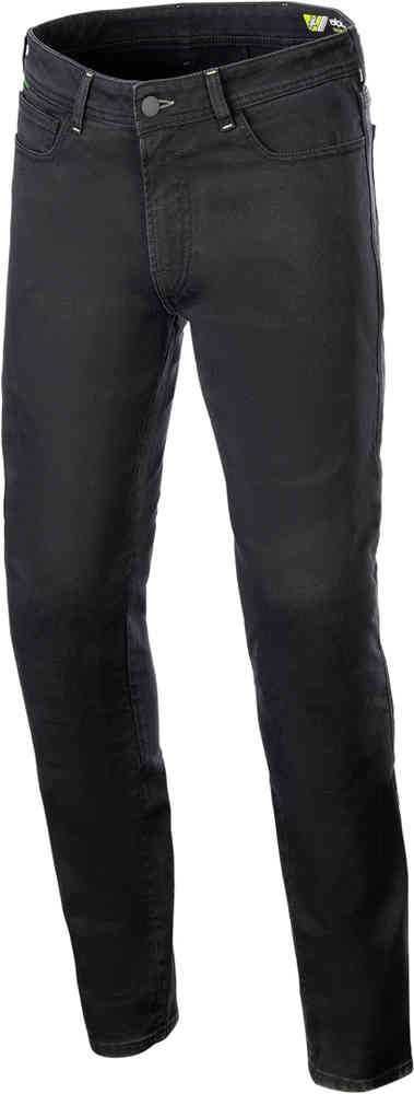 цена Джинсовые мотоциклетные текстильные брюки Copper V3 Alpinestars, черный