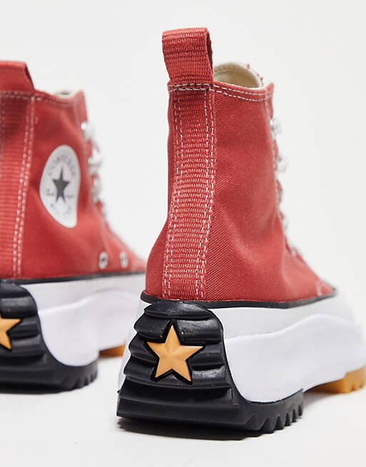 

Красные кроссовки Converse Run Star Hike Hi, Красный