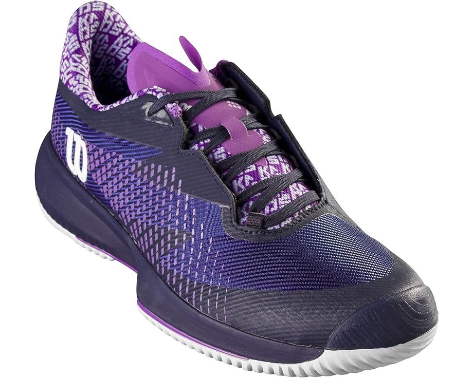 Кроссовки Wilson Kaos Swift 1.5 Tennis Shoes, цвет Navy Blazer/Royal Lilac/Cooling Spray