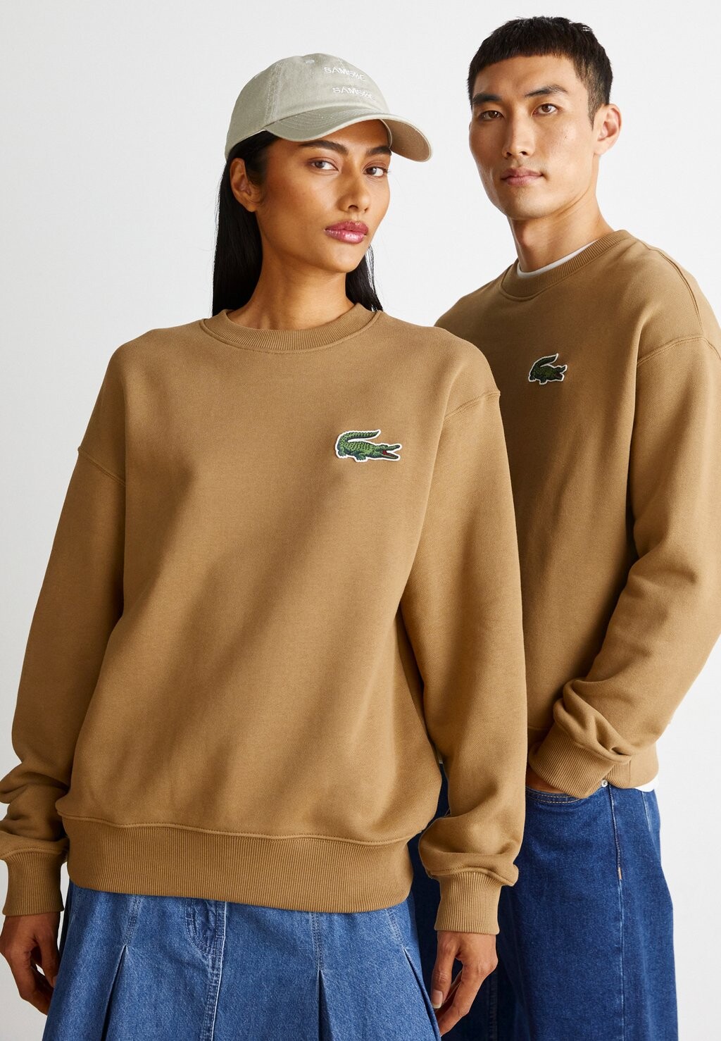 цена Толстовка Lacoste CROC 80S UNISEX, коричневый