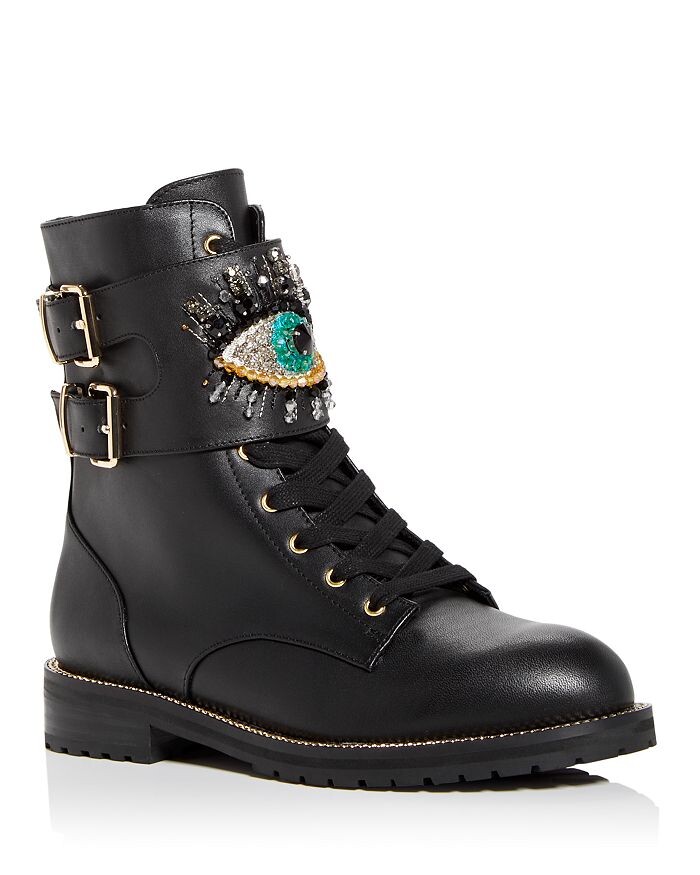 

Женские армейские ботинки Sutton Eye с украшением KURT GEIGER LONDON