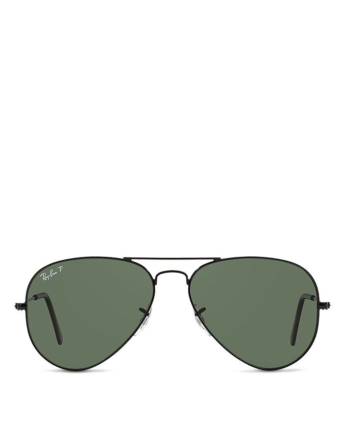 

Поляризованные солнцезащитные очки-авиаторы, 62 мм Ray-Ban