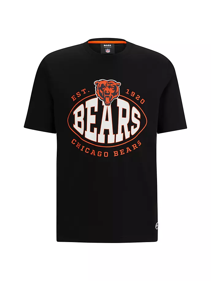 

Футболка BOSS x NFL из эластичного хлопка Boss, цвет bears charcoal