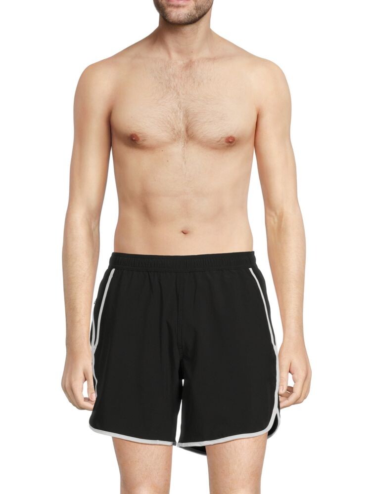 

Однотонные шорты для плавания Bonobos, цвет Jet Black