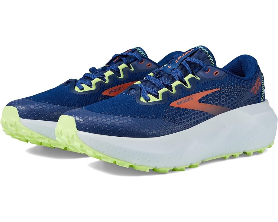 

Кроссовки Brooks Caldera 6, цвет Navy/Firecracker/Sharp Green