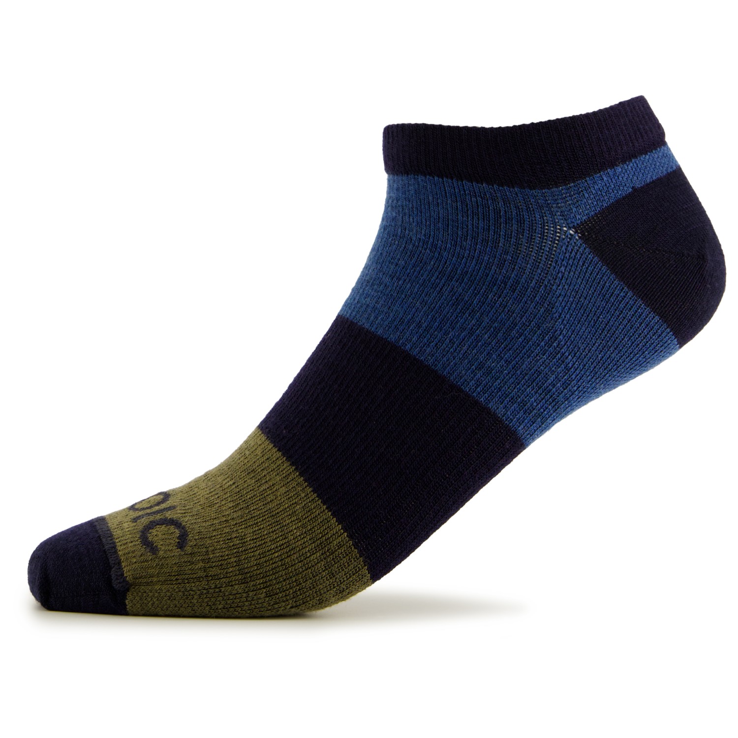 Многофункциональные носки Stoic Merino Everyday No Show Socks, цвет Navy/Olive